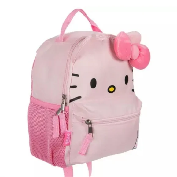 Hello Kitty Blush Pink Kids Backpack - Picture 2 of 8